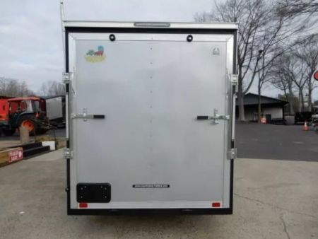 New 2026 Covered Wagon 6x12 Enclosed, 78" Height, Ramp Door