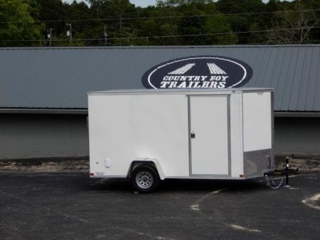 New 2027 Covered Wagon 6X12 Enclosed, 6'6" Height