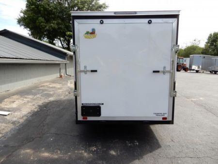 New 2027 Covered Wagon 6X12 Enclosed, 6'6" Height