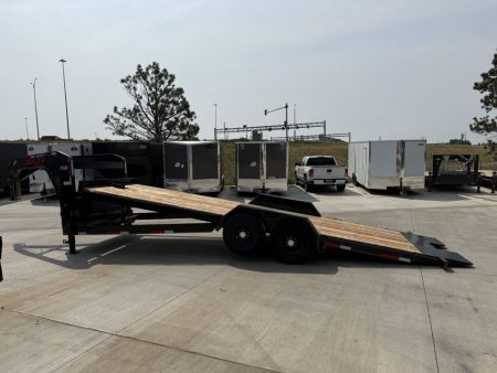 New 2026 Double A GOOSENECK 24 ft=POWER Tilt HEAVY DUTY 14K Trailer