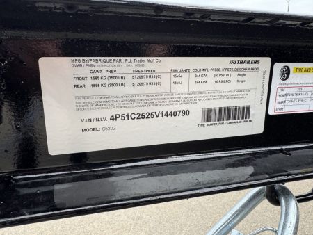 New 2027 PJ Trailers 83  x 20' C5 Car Hauler