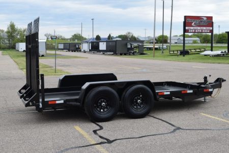 New BND 6.5x14 SCISSOR LIFT TRAILER w/ 7000LB AXLES