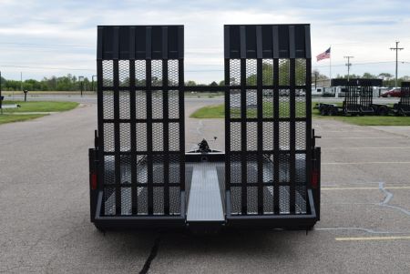 New BND 6.5x14 SCISSOR LIFT TRAILER w/ 7000LB AXLES