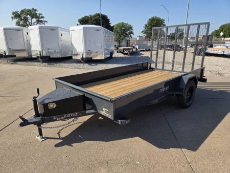 New 2027 Doolittle Trailers 77x12 Solid Side 3K Utility Trailer
