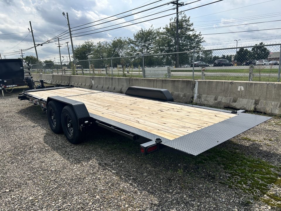 New 2027 PJ Trailers 24 FT I-BEAM FRAME TILT TRAILER 15K GVWR