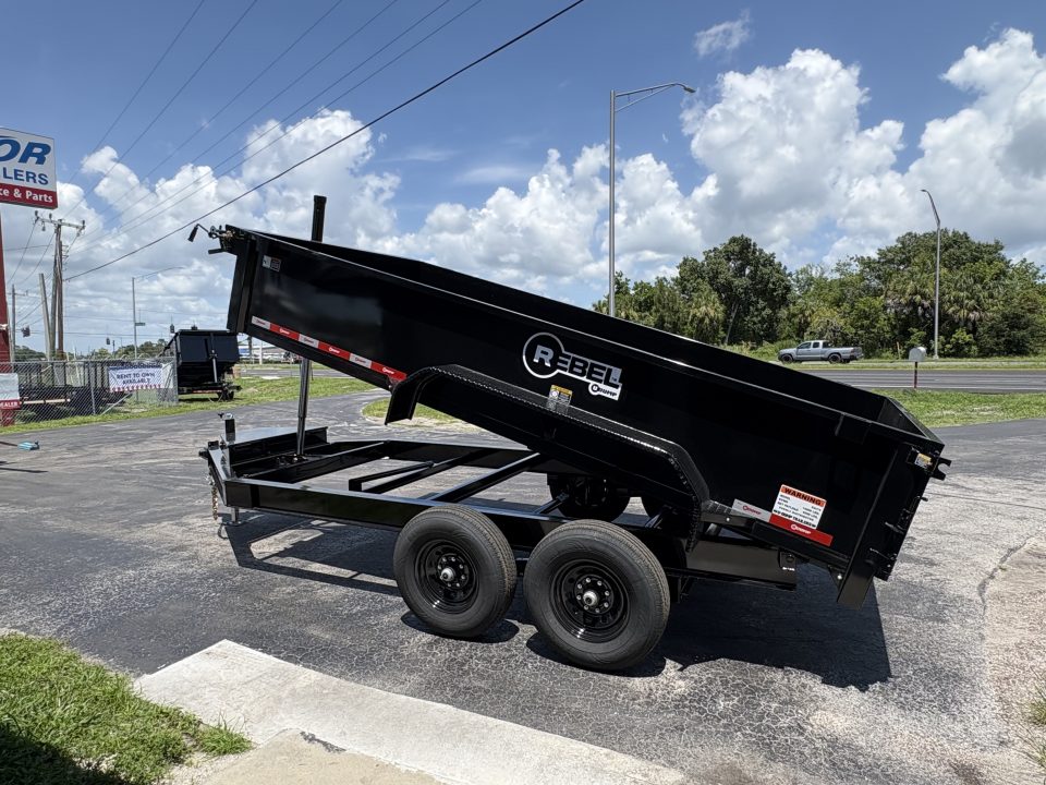 New 2027 U-Dump 7X14 14K 31" SIDES REBEL I-BEAM EDITION Dump Trailer