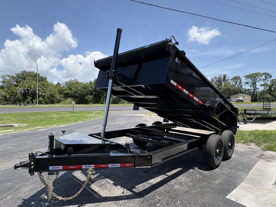 New 2027 U-Dump 7X14 14K 31" SIDES REBEL I-BEAM EDITION Dump Trailer