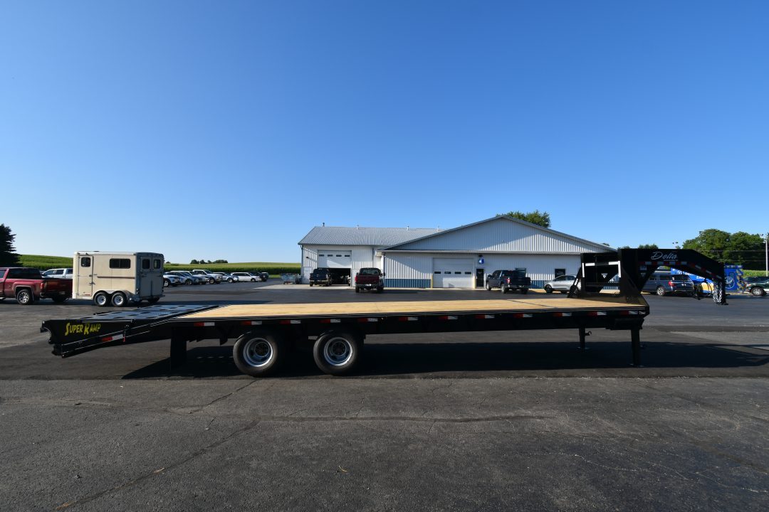 New 2026 Delta Trailers 210 GN BLACK Equipment Trailer
