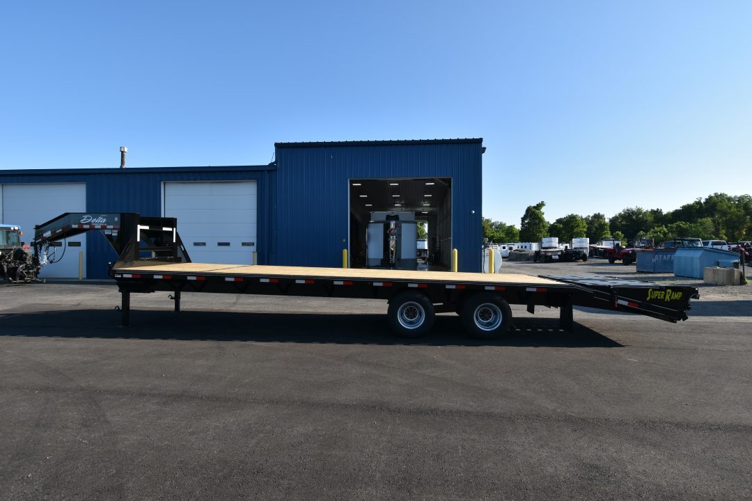 New 2026 Delta Trailers 210 GN BLACK Equipment Trailer