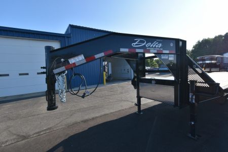 New 2026 Delta Trailers 210 GN BLACK Equipment Trailer