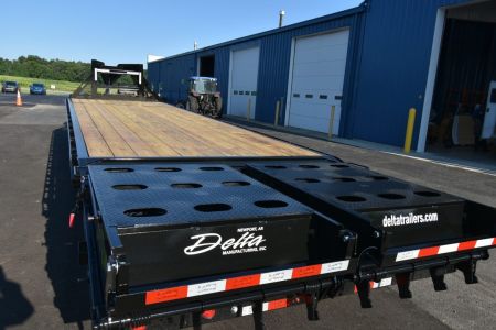 New 2026 Delta Trailers 210 GN BLACK Equipment Trailer