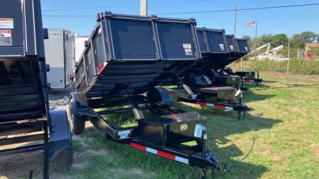 New 2026 P & T Trailers 5x10 Dump Trailer