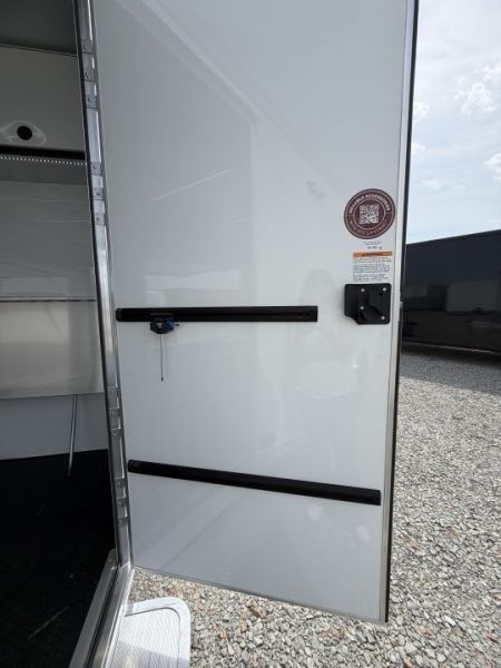 New NEW 2027 ATC 8.5 x 20 ROM450 "LifeTrac" Enclosed ALUMINUM Car Hauler w/ PED Door