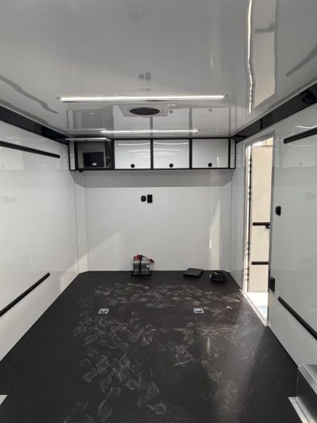 New NEW 2027 ATC 8.5 x 20 ROM450 "LifeTrac" Enclosed ALUMINUM Car Hauler w/ PED Door
