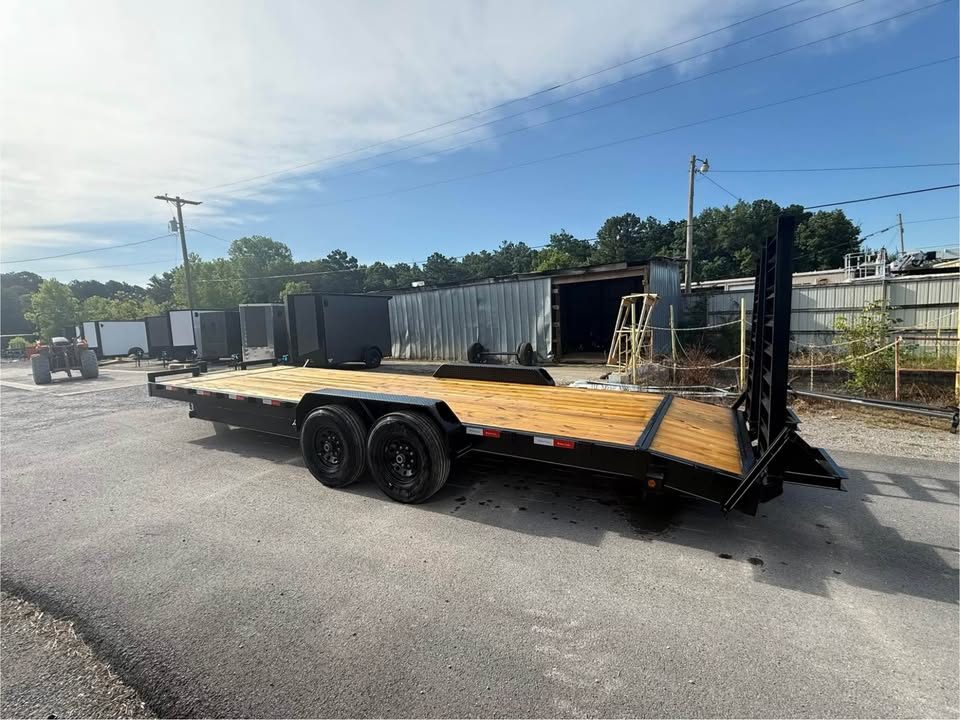 New 2026 Oak Ridge 83x24 16k Equipment Trailer