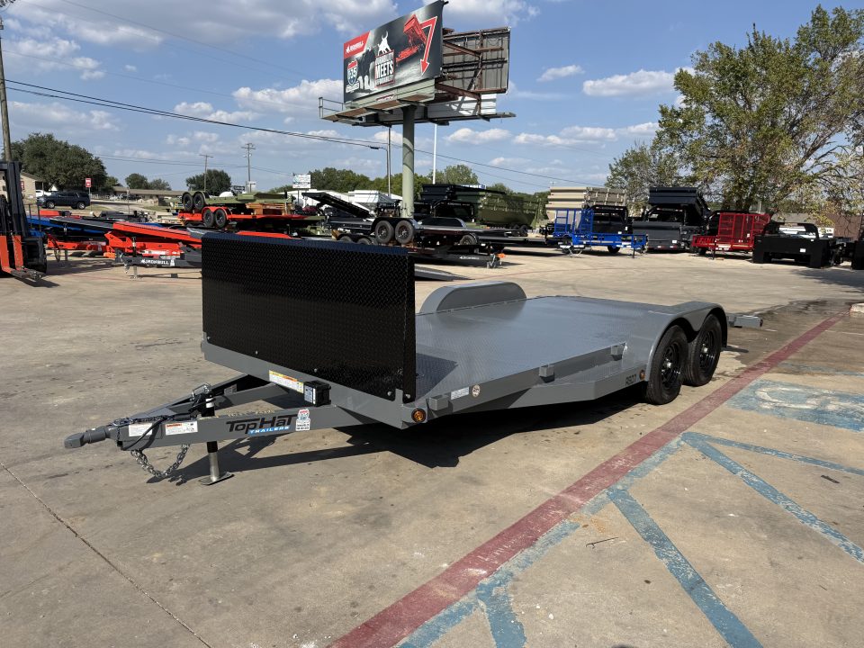 New 2026 Top Hat Trailers RS07 18X83 Car Hauler