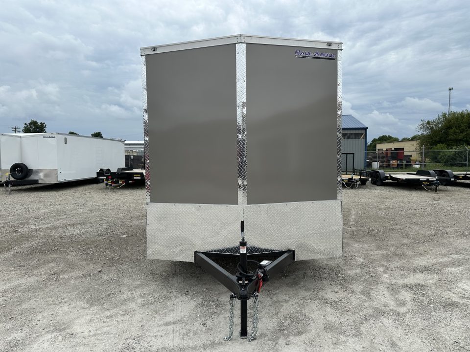 New 2027 HAUL-ABOUT 7X16 BOBCAT -6" extra height, poly pewter