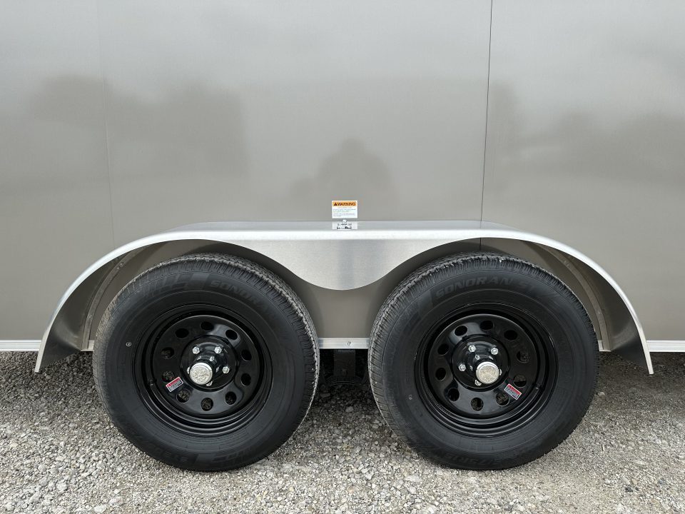 New 2027 HAUL-ABOUT 7X16 BOBCAT -6" extra height, poly pewter