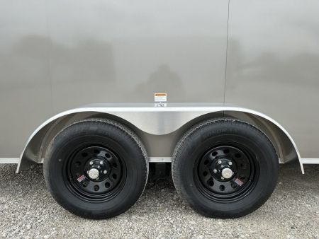 New 2027 HAUL-ABOUT 7X16 BOBCAT -6" extra height, poly pewter