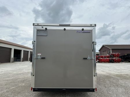 New 2027 HAUL-ABOUT 7X16 BOBCAT -6" extra height, poly pewter