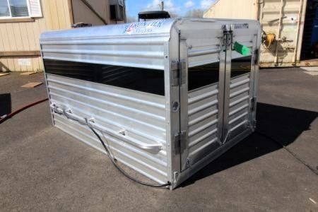 New 2026 Frontier Trailers 4x6 Livestock Box Truck Boxes (Livestock and Dog)