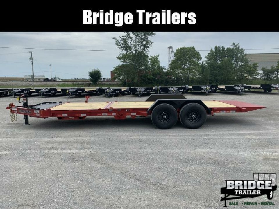 New 2026 Liberty LT14K83X22SPB8WF (83" X 22') 15.4K Partial Tilt Equipment Trailer