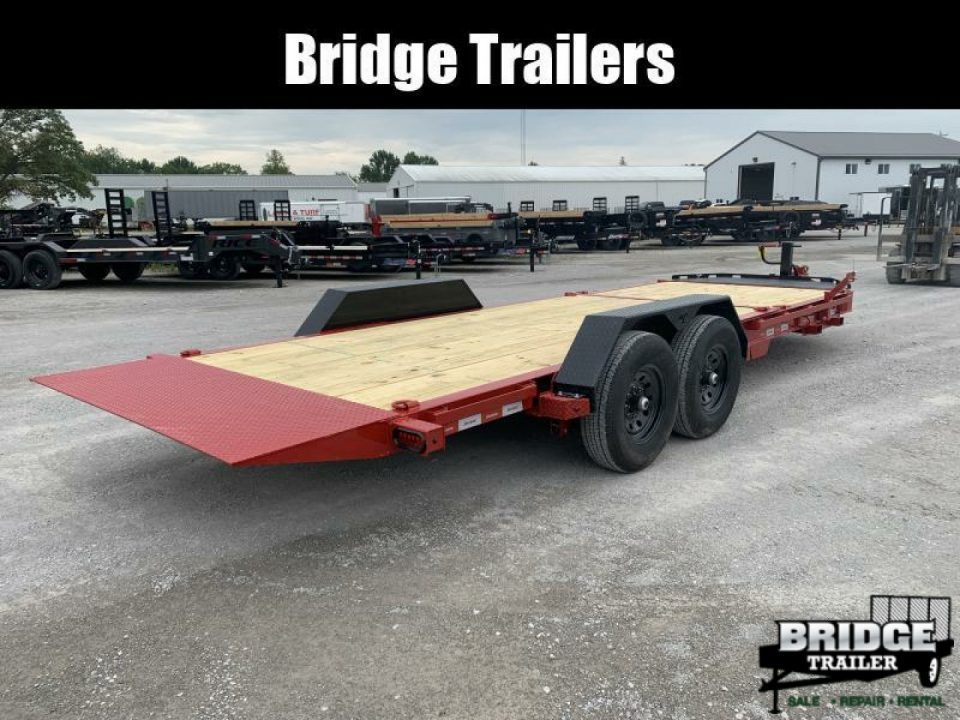New 2026 Liberty LT14K83X22SPB8WF (83" X 22') 15.4K Partial Tilt Equipment Trailer