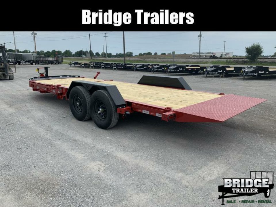 New 2026 Liberty LT14K83X22SPB8WF (83" X 22') 15.4K Partial Tilt Equipment Trailer