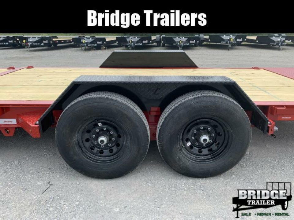 New 2026 Liberty LT14K83X22SPB8WF (83" X 22') 15.4K Partial Tilt Equipment Trailer