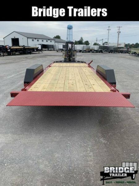 New 2026 Liberty LT14K83X22SPB8WF (83" X 22') 15.4K Partial Tilt Equipment Trailer
