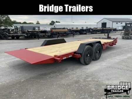 New 2026 Liberty LT14K83X22SPB8WF (83" X 22') 15.4K Partial Tilt Equipment Trailer