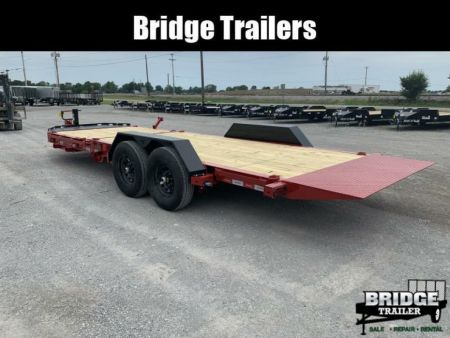 New 2026 Liberty LT14K83X22SPB8WF (83" X 22') 15.4K Partial Tilt Equipment Trailer