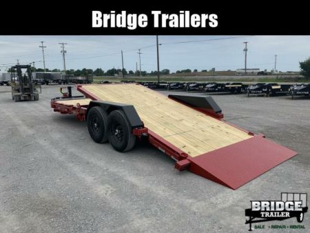 New 2026 Liberty LT14K83X22SPB8WF (83" X 22') 15.4K Partial Tilt Equipment Trailer