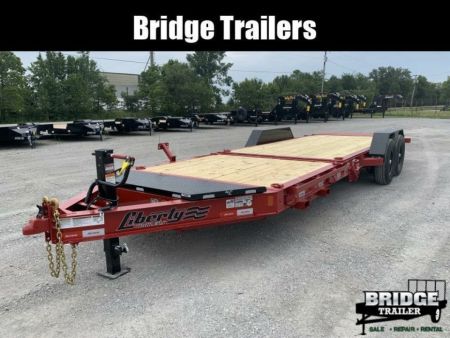 New 2026 Liberty LT14K83X22SPB8WF (83" X 22') 15.4K Partial Tilt Equipment Trailer