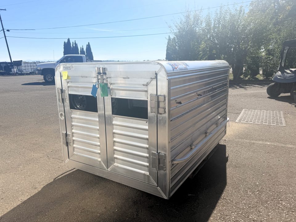 New 2026 Frontier Trailers 4x6 Livestock Box Truck Boxes (Livestock and Dog)