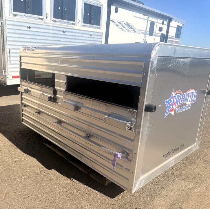 New 2026 Frontier Trailers 4x6 Livestock Box Truck Boxes (Livestock and Dog)