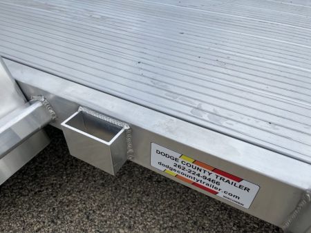 New 2027 Black Rhino Aluminum 81"X14' LSS714A w/ Bi-Fold Gate (ATV / UTV / Side by Side) Utility Trailer