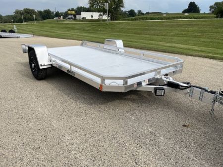 New 2027 Black Rhino Aluminum 77"x14' TS8114A-5K Low Profile w/ Brakes (ATV / UTV / Side by Side) Tilt Trailer