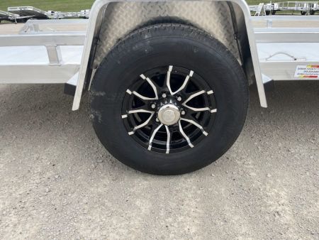 New 2027 Black Rhino Aluminum 77"x14' TS8114A-5K Low Profile w/ Brakes (ATV / UTV / Side by Side) Tilt Trailer
