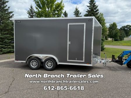 New 2026 Lightning Trailers LTF714TA2 7.5 wide Cargo / Enclosed Trailer