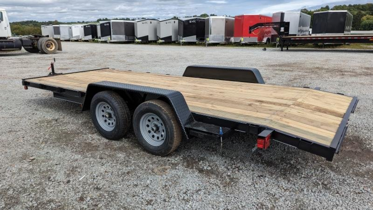 New 2027 Quality 18' Econo Car Hauler w/ 2' Dove