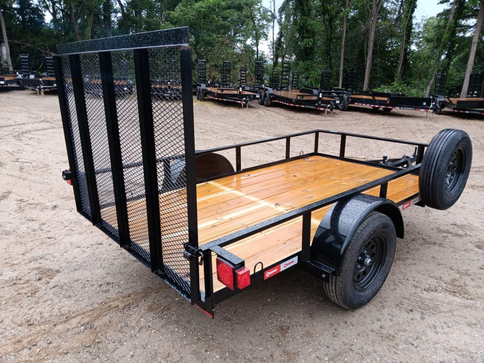 New 2027 U-Dump 5510USAGW Utility Trailer / 5'.5 " WIDE BY 10' LONG / 3500# IDLER AXLE / 48" MESH LANDSCAPER GATE / SPARE TIRE MOUNT / SPARE TIRE AND WHEEL