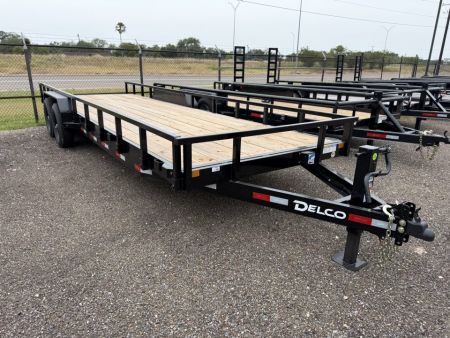 New 2026 Delco Trailers 83x24ft Equipment Trailer