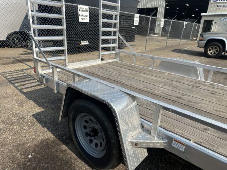 Used 2023 C & B A-FB5'6"X10'4"SA ATV Trailer