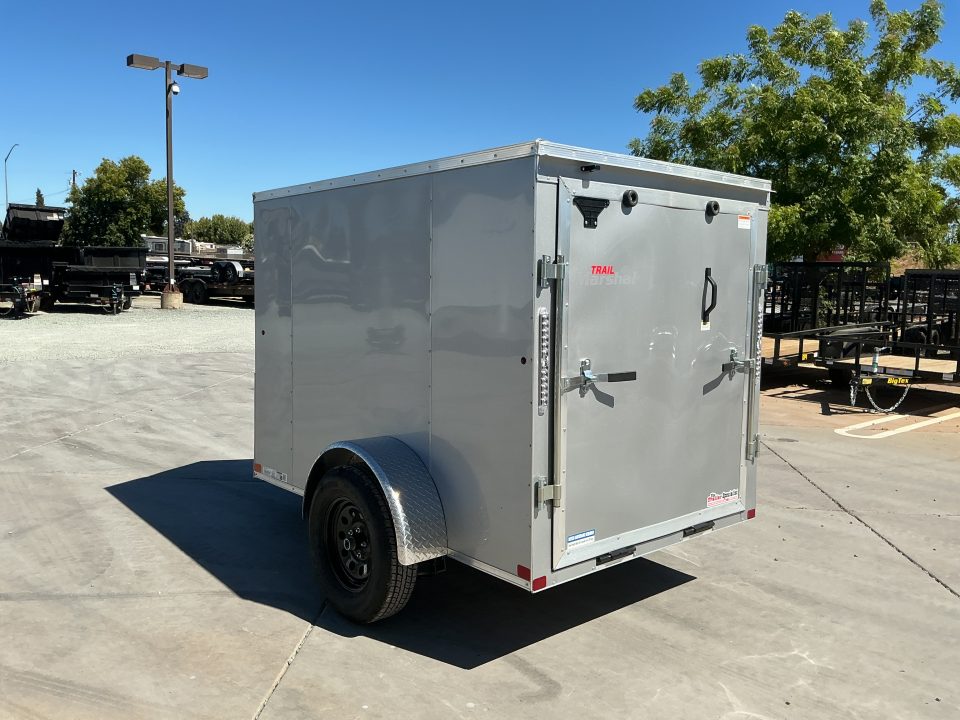 New 2026 Trail Marshal 5X8CRGR3K 5FT X 8FT 2990 GVW Cargo / Enclosed Trailer