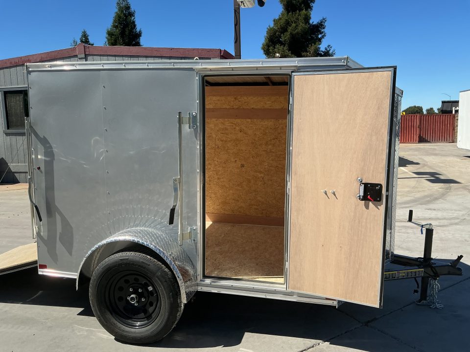 New 2026 Trail Marshal 5X8CRGR3K 5FT X 8FT 2990 GVW Cargo / Enclosed Trailer