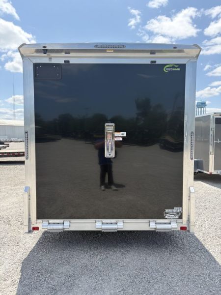 New 2027 NEO Trailers NAM1675TR86 (7.5' X 16') 7K V-Nose Enclosed Motorcycle Trailer