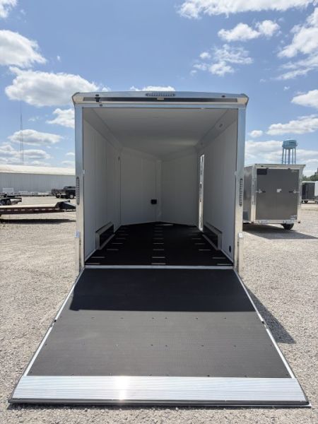 New 2027 NEO Trailers NAM1675TR86 (7.5' X 16') 7K V-Nose Enclosed Motorcycle Trailer