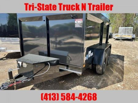 New 2027 BWISE 6x12 dump trailer 44  Highside