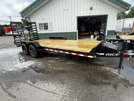New 2026 Rice Trailers 7X20 WORK SERIES Equipment Trailer